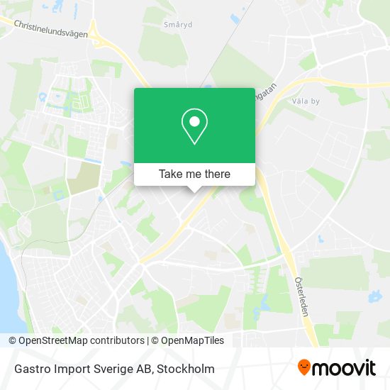Gastro Import Sverige AB map
