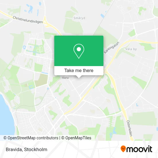 Bravida map