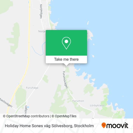 Holiday Home Sones väg Sölvesborg map