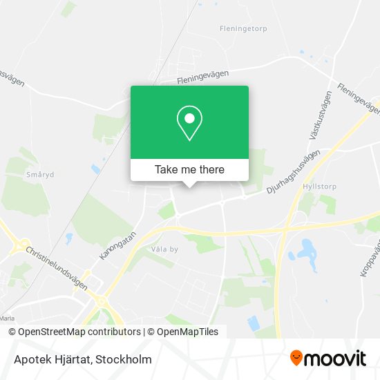Apotek Hjärtat map