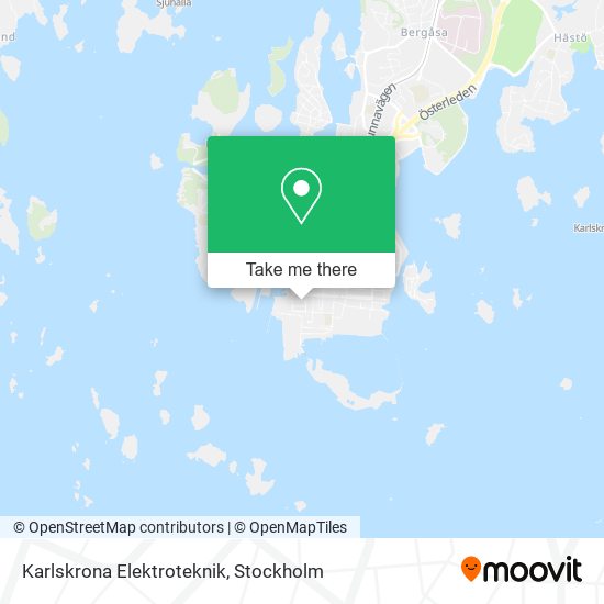 Karlskrona Elektroteknik map