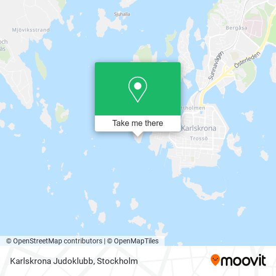 Karlskrona Judoklubb map