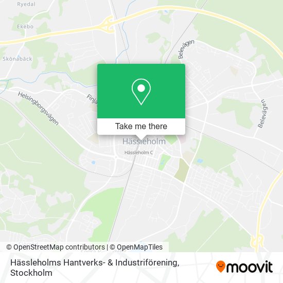 Hässleholms Hantverks- & Industriförening map