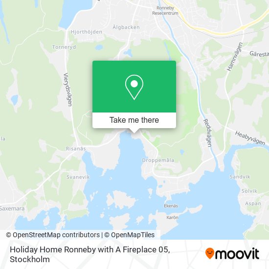 Holiday Home Ronneby with A Fireplace 05 map