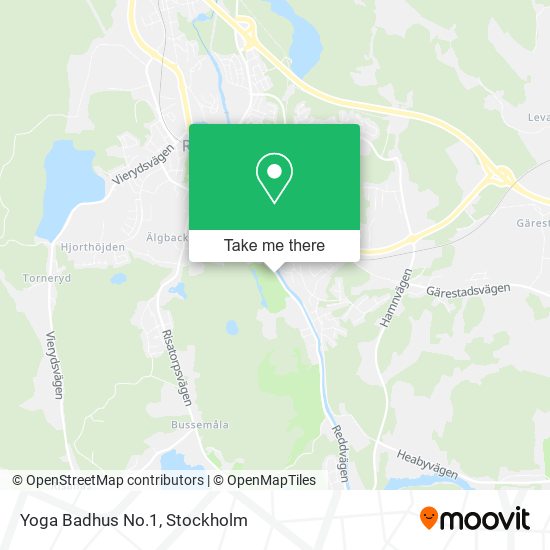 Yoga Badhus No.1 map