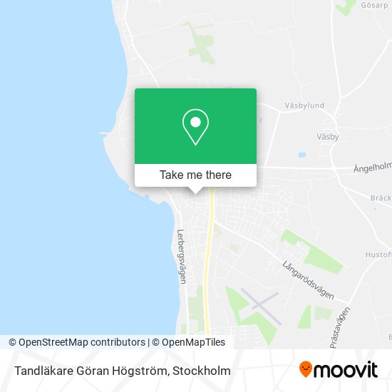 Tandläkare Göran Högström map