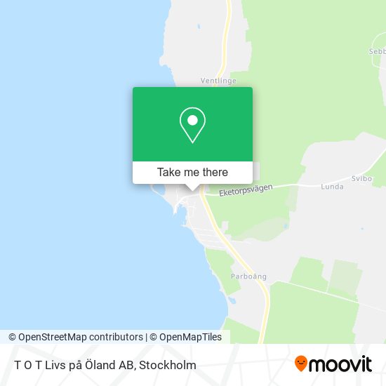 T O T Livs på Öland AB map