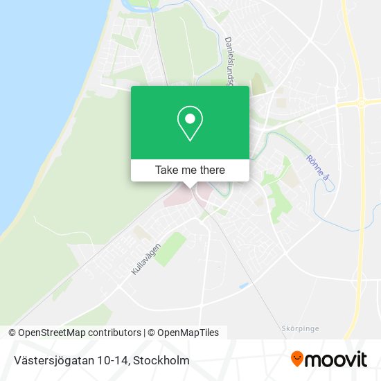 Västersjögatan 10-14 map