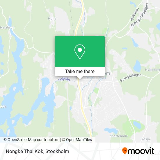 Nongke Thai Kök map