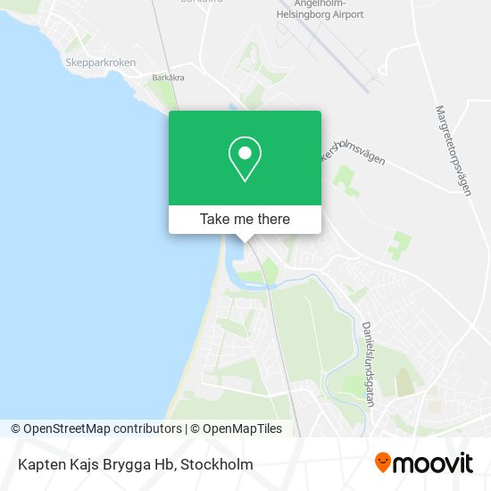 Kapten Kajs Brygga Hb map