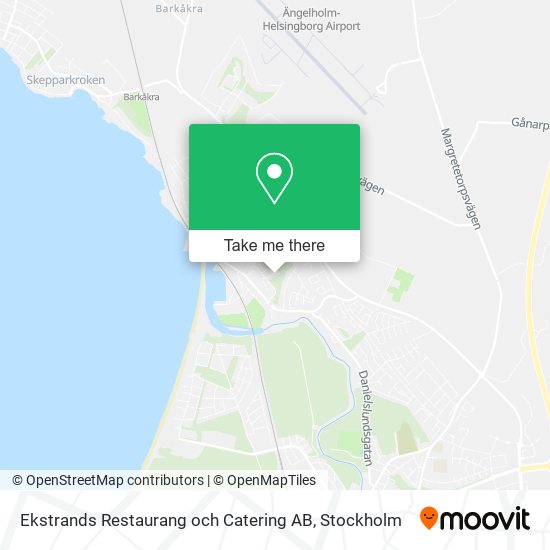 Ekstrands Restaurang och Catering AB map