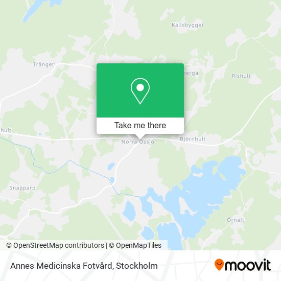 Annes Medicinska Fotvård map