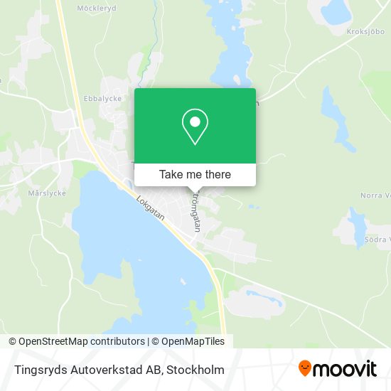 Tingsryds Autoverkstad AB map