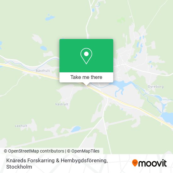 Knäreds Forskarring & Hembygdsförening map