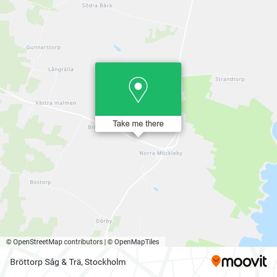 Bröttorp Såg & Trä map