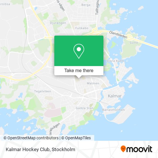 Kalmar Hockey Club map