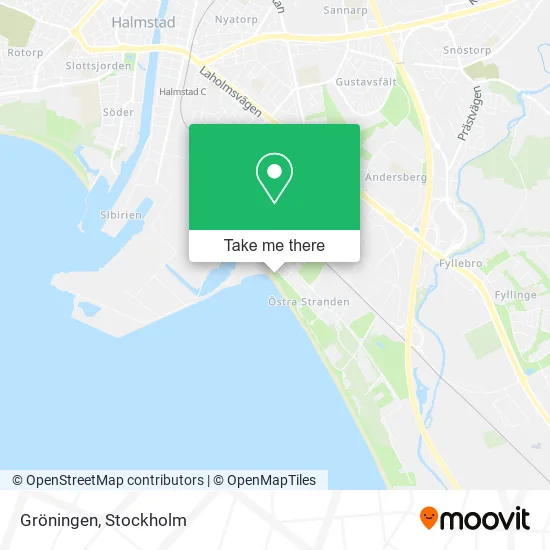Gröningen map