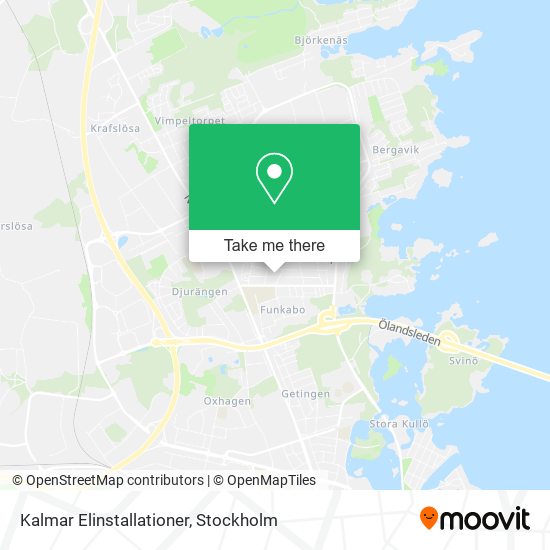 Kalmar Elinstallationer map