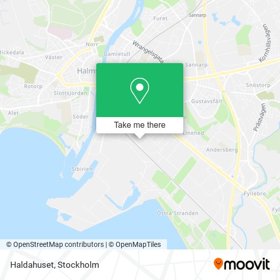 Haldahuset map