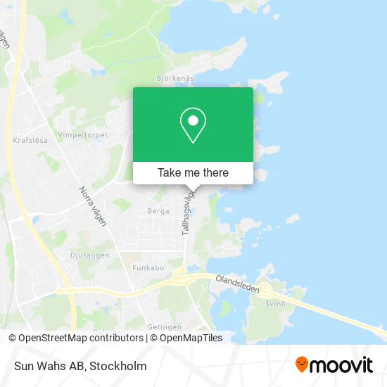 Sun Wahs AB map