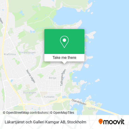 Läkartjänst och Galleri Kamgar AB map