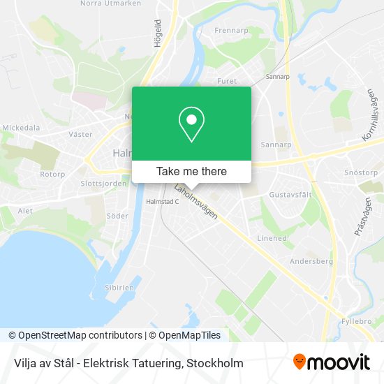 Vilja av Stål - Elektrisk Tatuering map