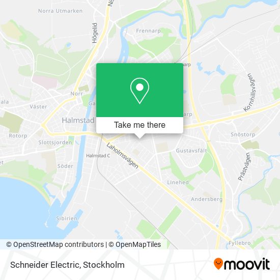 Schneider Electric map