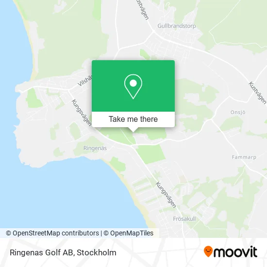 Ringenas Golf AB map