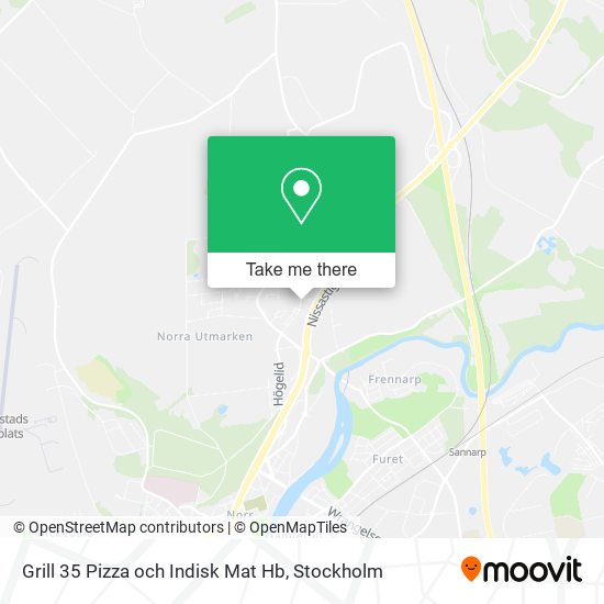 Grill 35 Pizza och Indisk Mat Hb map