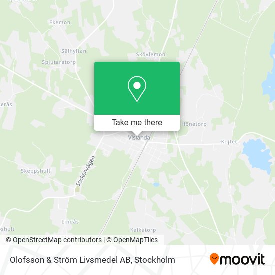 Olofsson & Ström Livsmedel AB map