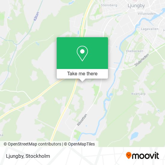 Ljungby map