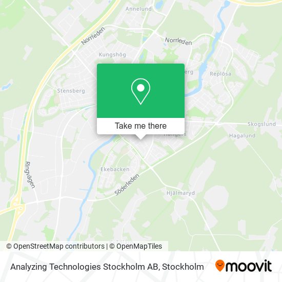 Analyzing Technologies Stockholm AB map