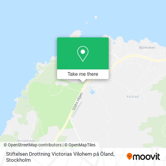 Stiftelsen Drottning Victorias Vilohem på Öland map