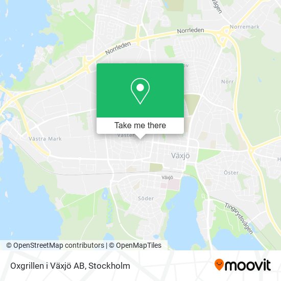 Oxgrillen i Växjö AB map