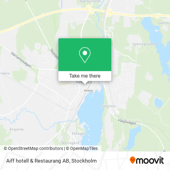 Aiff hotell & Restaurang AB map