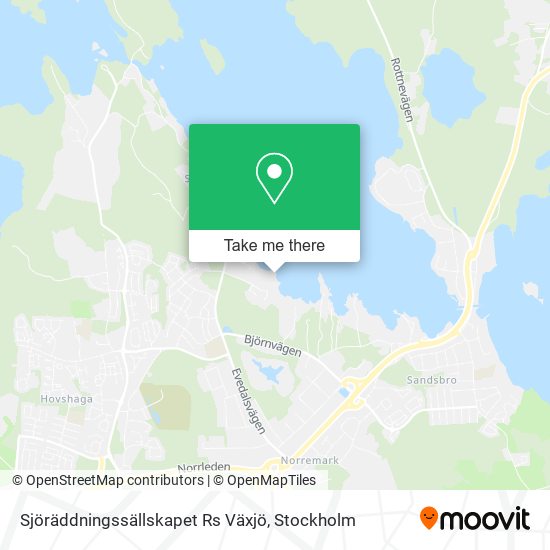 Sjöräddningssällskapet Rs Växjö map