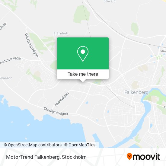 MotorTrend Falkenberg map