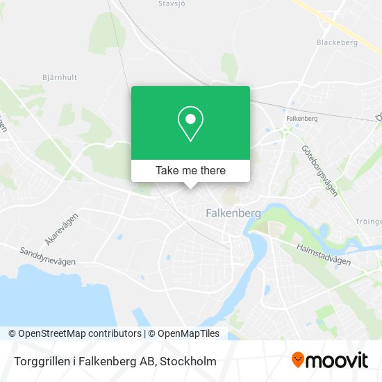 Torggrillen i Falkenberg AB map