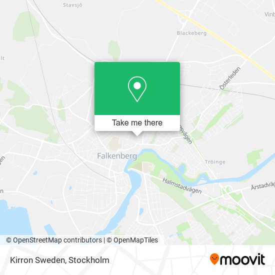 Kirron Sweden map