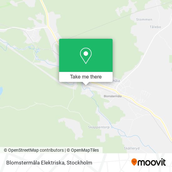 Blomstermåla Elektriska map