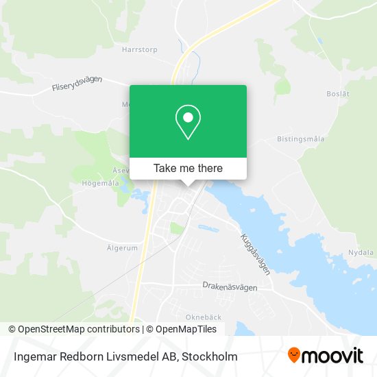 Ingemar Redborn Livsmedel AB map