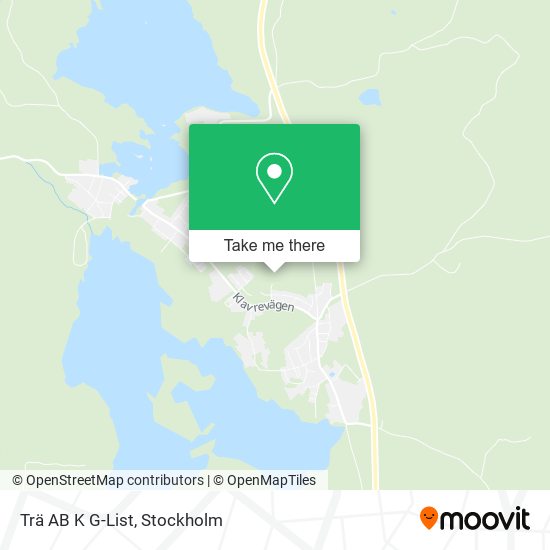 Trä AB K G-List map