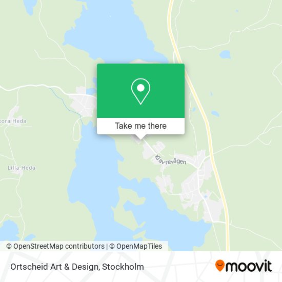 Ortscheid Art & Design map