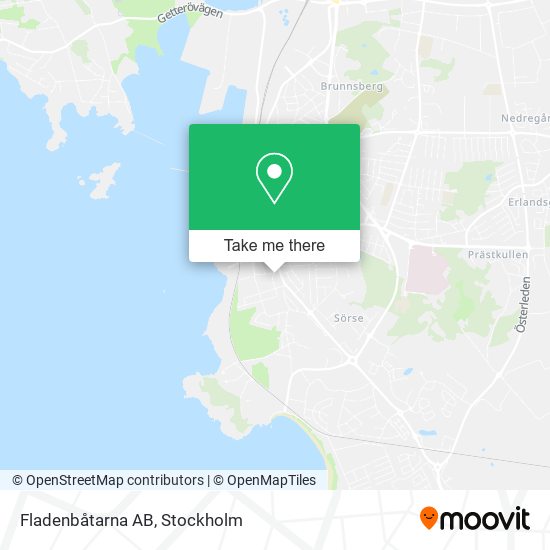 Fladenbåtarna AB map