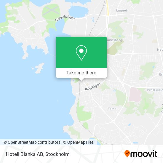 Hotell Blanka AB map