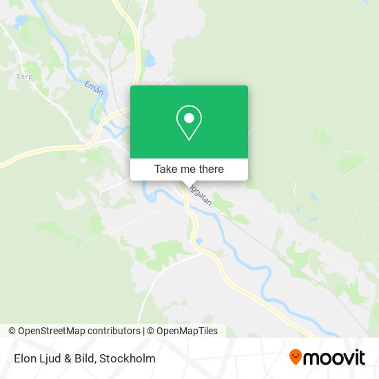 Elon Ljud & Bild map