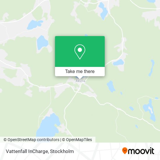 Vattenfall InCharge map