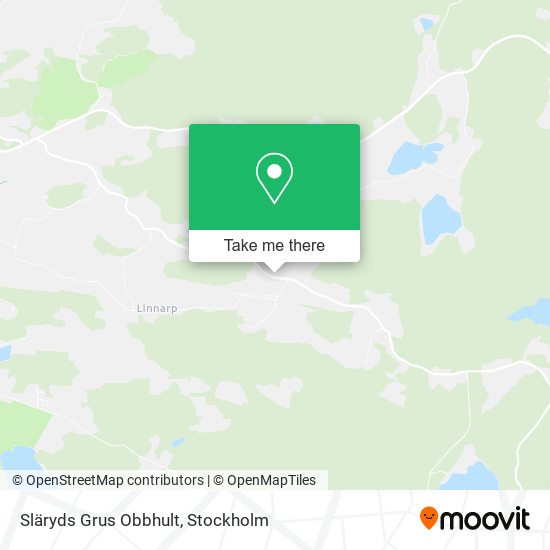 Släryds Grus Obbhult map