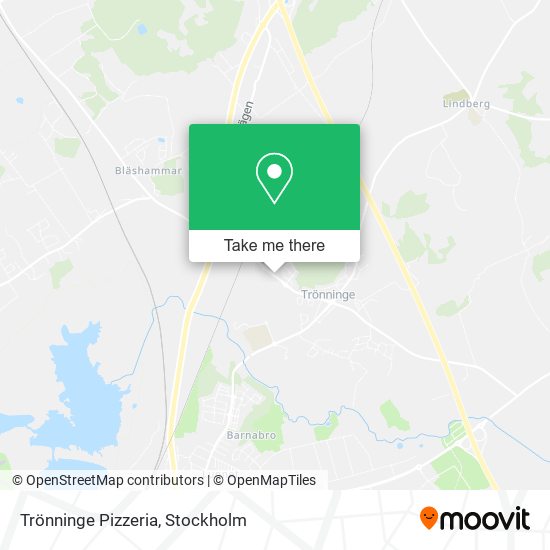Trönninge Pizzeria map