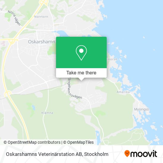 Oskarshamns Veterinärstation AB map